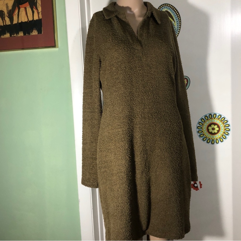 Eyeshadow Terry Cloth Dress